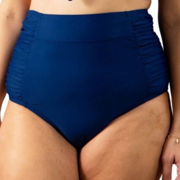 NWT Heat Womens Swimwear Tiki Beach Tankini High Waisted Two Piece Swimsuit 22W - Picture 2 of 13